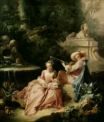 La lezione di musica, 1749